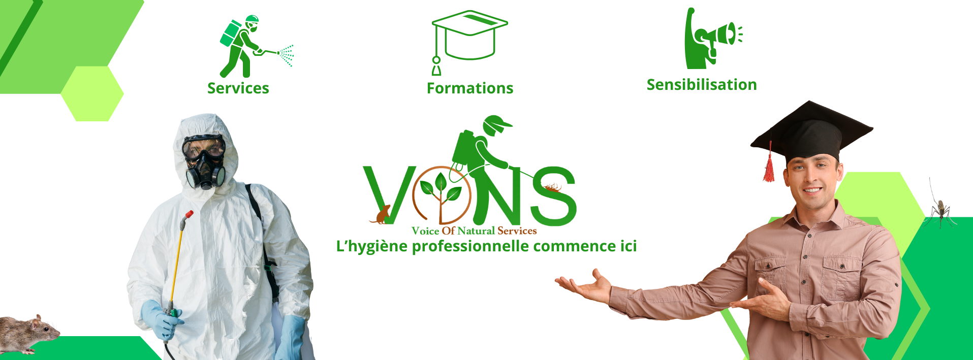 L’hygiène professionnelle commence ici vons